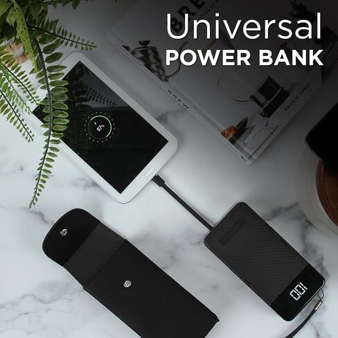 باور بانك محمول وشاحن جداري من Limitless TotalCharge مع كابلات شحن مدمجة (بيرة الجذر) in Kuwait