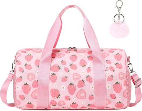 حقيبة رقص باليه للفتيات 4-6 راقصة راقصة راقصة الجمباز حقائب رقصة داكز الصغيرة للراقصات الصغيرة ، مواد بريق ، 14 "*8.26"*8.26 " in Kuwait