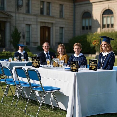 أكياس هدايا التخرج من Fanerost 12 جهاز كمبيوتر شخصي ، حقيبة خريجة تهاني حمراء ، تعامل مع حقيبة الوجبات الخفيفة الحلوى ، والأكياس التي تفضلها بحفلات الحفلات لرياض الأطفال ما قبل المدرسة. in Kuwait