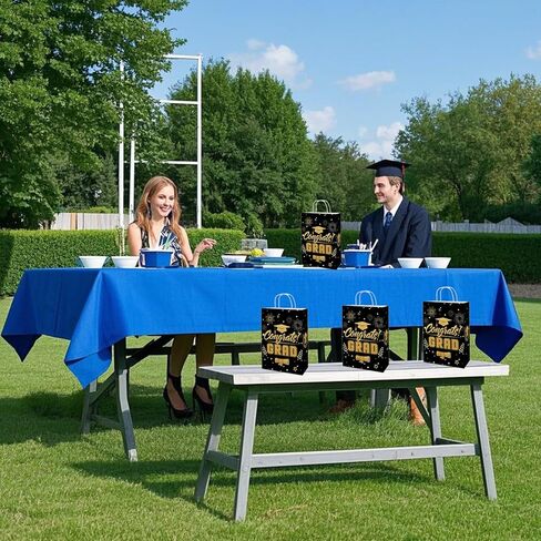 أكياس هدايا التخرج من Fanerost 12 جهاز كمبيوتر شخصي ، حقيبة خريجة تهاني حمراء ، تعامل مع حقيبة الوجبات الخفيفة الحلوى ، والأكياس التي تفضلها بحفلات الحفلات لرياض الأطفال ما قبل المدرسة. in Kuwait