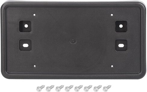 Hoolcar Front License Plate Frame Car License Plate Mounting Bracket Holder Compatible with Jeep Compass 2022-2024, Exterior Accessories, Black in Saudi Arabia