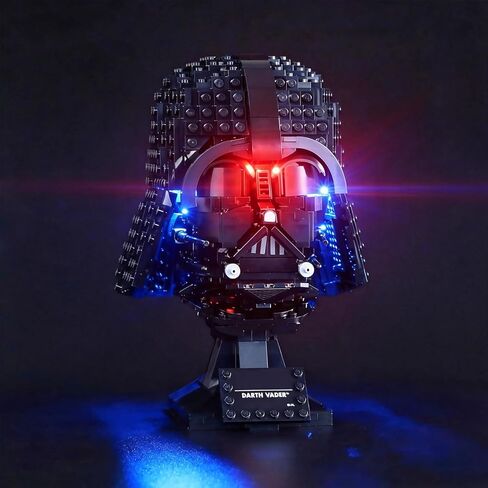 Vaodest LED Light for Lego Scout Trooper Helmet 75305 Model,Design and Configuration Compatible with Model 75305 (LED Light Only, Not Building Block Kit) in Saudi Arabia