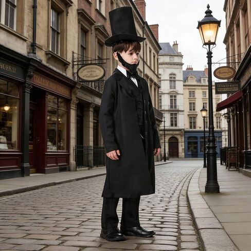 LMYOVE Lincoln costume for kids,School play Lincoln costume for kids,American history costume in Kuwait