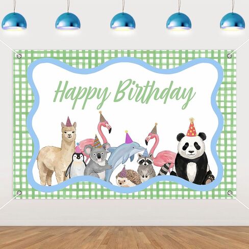 Owl Birthday Backdrop Owl Birthday Party Decorations Golden Happy Birthday Backdrop Woodland Animal Backdrop Forest Animals Background Banner for Boys Girls Birthday Party Supplies 5x3ft in Saudi Arabia