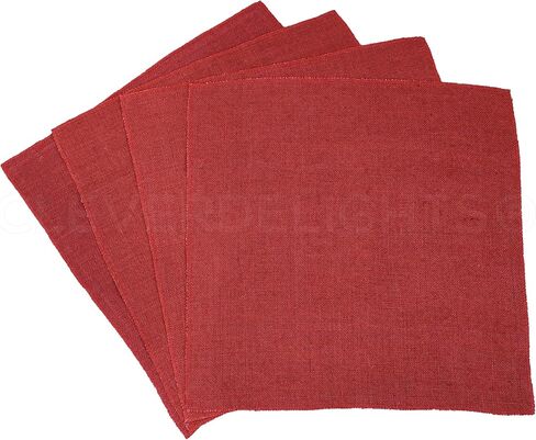 CleverDelights 20 Inch Navy Burlap Squares - 12 Pack - Jute Burlap Fabric - Finished Edges - 20" x 20" in Saudi Arabia