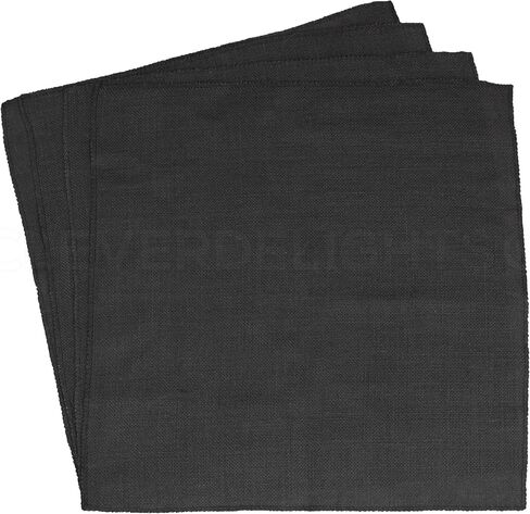 CleverDelights 20 Inch Navy Burlap Squares - 12 Pack - Jute Burlap Fabric - Finished Edges - 20" x 20" in Saudi Arabia