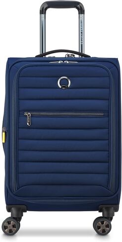 DELSEY Paris Cruise 3.0 Softside Expandable Luggage with Spinner Wheels, Black, Carry On 20 Inch in Saudi Arabia