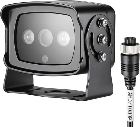 VECLESUS 1080P Replacement or Additional Backup Camera for VMS,VMST & VMQD, 4 Pin Universal Connector HD Rear View Camera, Super IR Night Vision Wired Backup Camera in Kuwait