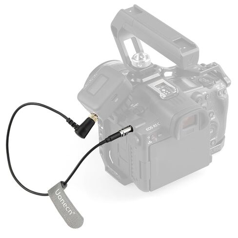 Uonecn Timecode Cable DIN 1.0/2.3 to 3.5mm TRS 90 Degree Time Code Cord for Canon R5C Tentacle Sync in Saudi Arabia