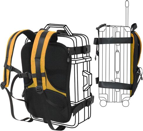 Backpack Conversion Straps System for Heavy Duty Hard Shell Case Suitcase Luggage - L in Kuwait