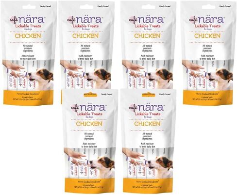 Café Nara Chicken Flavored Treacts for Dogs - Pack من 6 in Kuwait