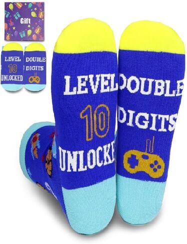 Basketball Socks for Tween Girls Boys Age 10th Birthday GIfts - Double Digits Birthday Gift Ideas Presents-Ten Year Old Girl Gifts in Kuwait