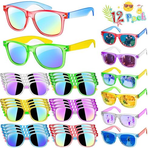 Kids Sunglasses Bulk Party Favors,24 Pack Boys Girls Sunglasses for Kids Age 3-8 with UV 400 Protection in Saudi Arabia