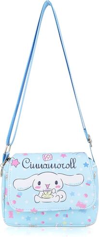 Roffatide Cartoon Mini Messenger Bag Crossbody Bag Kawaii Lolita JK Girls Shoulder Bag Flap Synthetic Leather Satchel in Kuwait