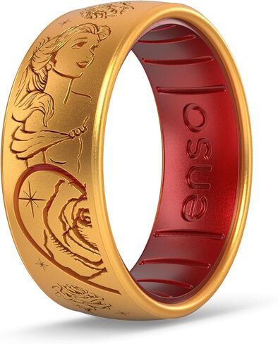 Enso Rings Etched Disney Collection - Classic Dualtone Silicone Ring - Mickey and Minnie in Saudi Arabia