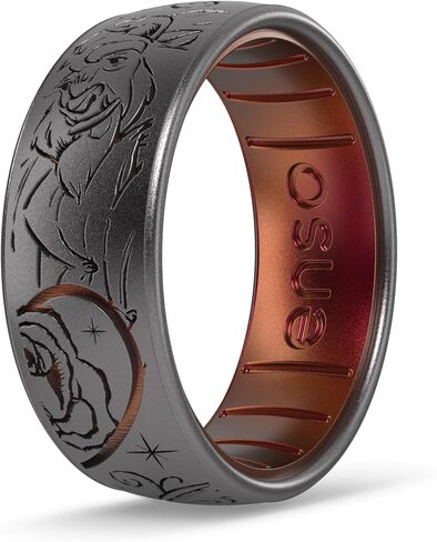 Enso Rings Etched Disney Collection - Classic Dualtone Silicone Ring - Mickey and Minnie in Saudi Arabia