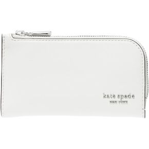 Kate Spade New York Women's Spade Flower Coated Canvas Small Slim Bifold Wallet, Black 1, One Size in Kuwait