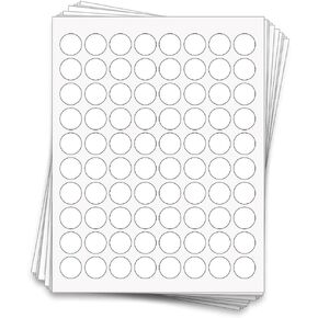 400 Professional Waterproof Sample Jar Labels for 3 Gram and 5 Gram Jars, 0.875 inches in Saudi Arabia