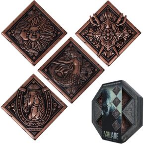Resident Evil Village Replica House Crest Medallion Set in Kuwait