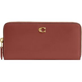 Coach Women's Essential Slim Accordion Zip Wallet Accessory-Travel, B4/Fuchsia in Kuwait