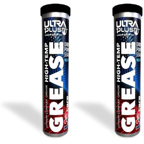 Ultra1Plus Multipurpose Lithium Complex Grease | High Temp Lubricant Lithium Grease Tube | Red and Tacky Grease Tube 14 oz NLGI 2 | Wheel Bearing, Axle, Tractor, Boat Trailer, Heavy Equipment and More in Kuwait