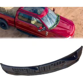 Pair Front Windshield Wiper Cowl Grille Insert Panel Compatible for 2017-2022 Ford F250/F350/F450/F550 Super Duty HC3Z-25022A68-AB HC3Z-25022A69-AC in Kuwait