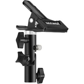 Neewer 3 Pieces Photo Studio Heavy Duty Metal Clamp Holder with 5/8-inch Tripod Light Stand Attachment for Reflector in Kuwait