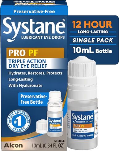 Systane Pro PF Dry Eye Relief Preservative Free Lubricant Eye Drops 10 mL in Kuwait