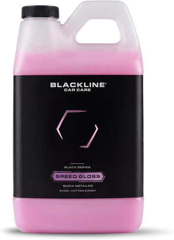 Blackline Car Care - Speed Gloss Quick Detailer & Shine Spray - Versatile, Fast Cleaning for a Streak-Free, Glossy Finish on All Vehicle Surfaces (16 Fl Oz) in Kuwait