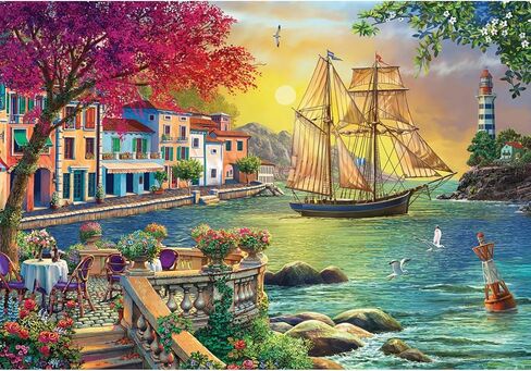 اللغز الأناضول - Lake Como ، 2000 قطعة Jigsaw Puzzle ، #3944 in Kuwait