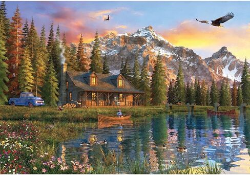 اللغز الأناضول - Lake Como ، 2000 قطعة Jigsaw Puzzle ، #3944 in Kuwait