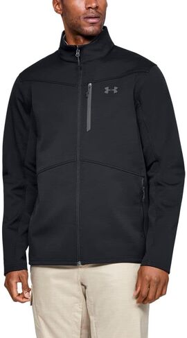 Under Armour Men's ColdGear Armour Leggings - 1366075-100 - White/Black - 4XL in Kuwait