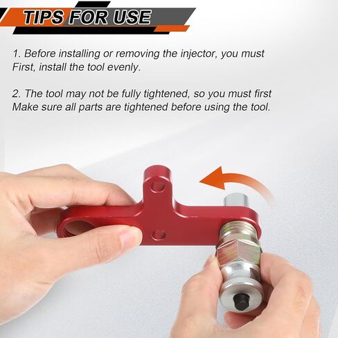 Fuel Injector Removal Puller Kit Injector Seal Install Tool Compatible with Volkswagen TDi 4 Cyl 8V 16V Diesel Audi VW 1.2 1.4 1.6 1.8 2.0 2.7 3.0 3.2 3.6 V6 4.2 V8 FSI TSI TFSI Petrol in Kuwait