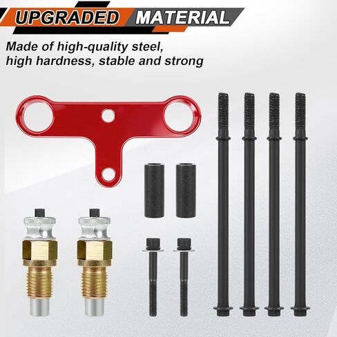 Fuel Injector Removal Puller Kit Injector Seal Install Tool Compatible with Volkswagen TDi 4 Cyl 8V 16V Diesel Audi VW 1.2 1.4 1.6 1.8 2.0 2.7 3.0 3.2 3.6 V6 4.2 V8 FSI TSI TFSI Petrol in Kuwait