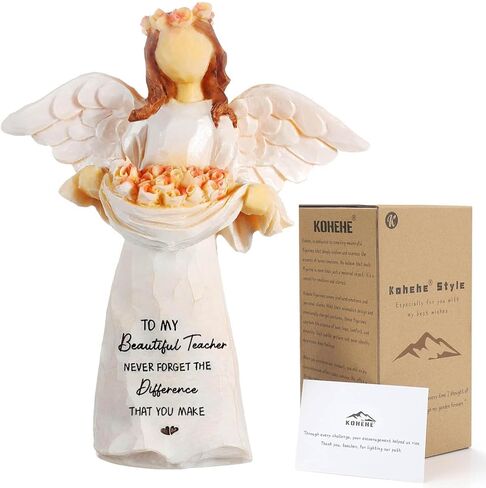 Gifts for Mom,5.12" Mom Gifts Angel Figurine,Birthday Gifts for Mom,Mom Gifts from Daughter,Mom Gifts for Women,Sentimental Gifts for Mom on Birthday and Mother's Day in Saudi Arabia