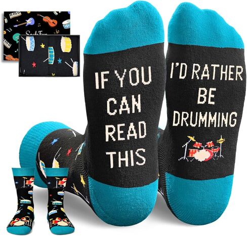 Sockfun Music Themed Gifts for Men Women - Note Gifts for Lovers Teens, Socks for Teacher in Kuwait