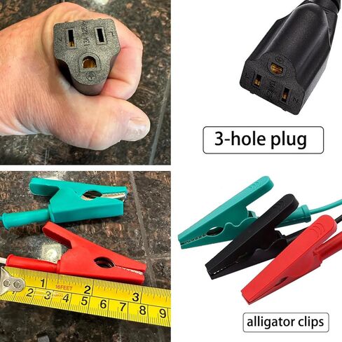 HVAC Tools Kit Accessory for Circuit Breaker Finder Vacuum Pump, Ac Guages Clearance and Equipment, Compatible with Yellow Jacket 69522, 69411,RT310,RT250,RT310,ET300,ET310 in Kuwait