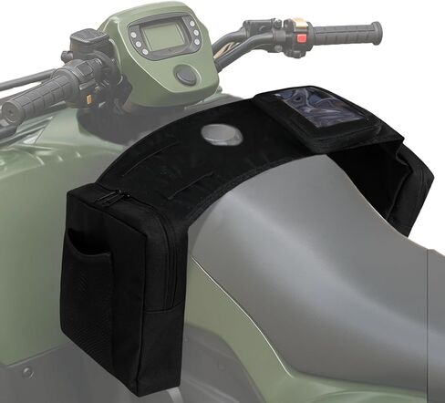 COCO Durable Universal Motorcycles Snowmobiles ATV Tank Top Saddle Bag Waterproof Phone Rack Bag Front Accessories Storage Pack Surrounded by 3 Large Zippered in Kuwait
