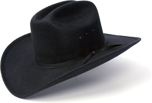 Western Cowboy Hat - Rough Rider - Black in Saudi Arabia