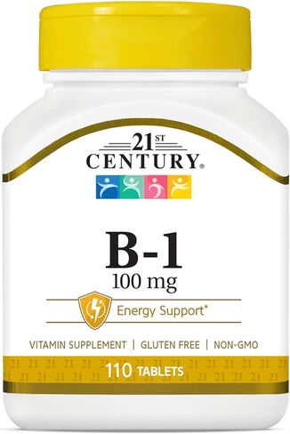 21ST Century VITAMIN B-1 100mg 110 TABS in Kuwait