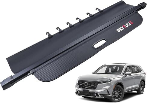 Cargo Cover for Honda CRV 2023 2024 2025, Trunk Cover Retractable for 2023-2025 Honda CRV | Include Hybrid | Security Shield Privacy Shade (Without Hooks) in Saudi Arabia