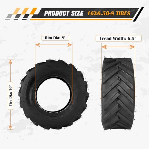9x3.50-4" Flat Free Lawn Mower Tire and Wheel Smooth Tire with Rim for Commercial and Residential Walk-Behind Lawnmowers, Hand Trucks, Garden Carts and Trailers | 4" Centered Hub | Bore ID 3/4" 4PCS in Kuwait