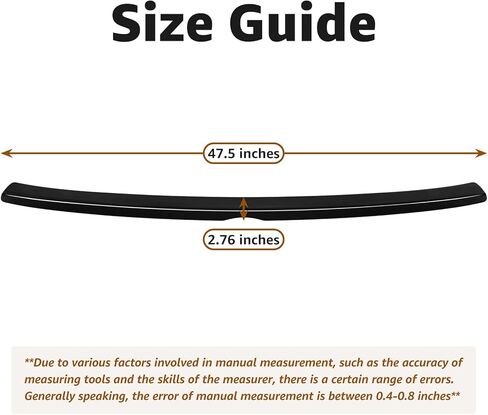 Rear Trunk Spoiler Compatible with 2014 2015 2016 2017 2018 Toyota Corolla Sedan Sporty Spoiler Style Wing Rear Lip ABS Plastic Gloss Black in Kuwait