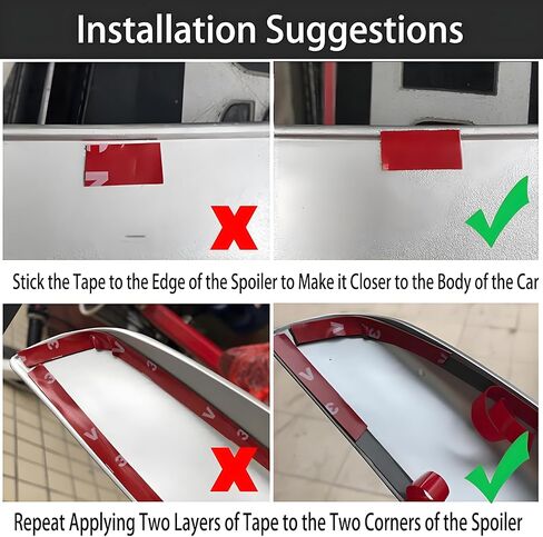 Rear Trunk Spoiler Compatible with 2014 2015 2016 2017 2018 Toyota Corolla Sedan Sporty Spoiler Style Wing Rear Lip ABS Plastic Gloss Black in Kuwait