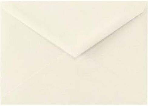 Luxpaper 5 1/2 BAR A2 PARONIAL دعوة الأظرف | مدببة رفرف | 4 3/8 "x 5 3/4" | أبيض مشرق | 70 رطل. نص | 50 كتي in Kuwait