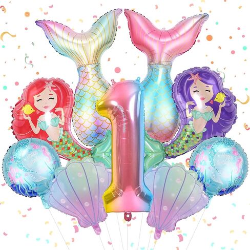 8 Pieces Happy Birthday Balloon - 61 Inch Giant Self Standing Happy Birthday Cake Balloon Birthday Gift Box Mylar Foil Balloons for Baby Shower Birthday Party Decorations Supplies in Kuwait