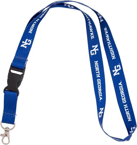 Desert Cactus University of North Georgia Lanyard UNG Nighthawks Car Keys ID Badge Holder Keychain Detachable Breakaway Snap Buckle (Yellow) in Saudi Arabia