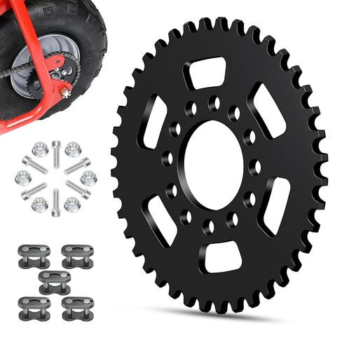 35 Chain 40 Tooth Mini Bike Rear Sprocket for Coleman CT100U CC100X Trail 100 CK100 Baja Doodle Bug DB30 Motovox MBX10 MBX11 Mega Moto 80cc Taotao GK80 Go Kart Predator 97cc 100cc Minbike Parts in Kuwait