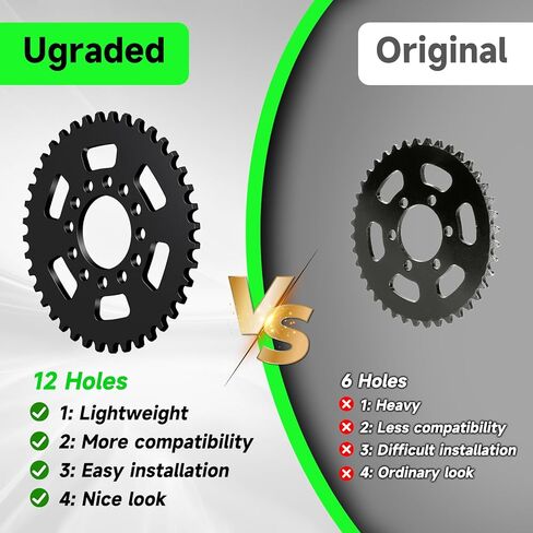 35 Chain 40 Tooth Mini Bike Rear Sprocket for Coleman CT100U CC100X Trail 100 CK100 Baja Doodle Bug DB30 Motovox MBX10 MBX11 Mega Moto 80cc Taotao GK80 Go Kart Predator 97cc 100cc Minbike Parts in Kuwait