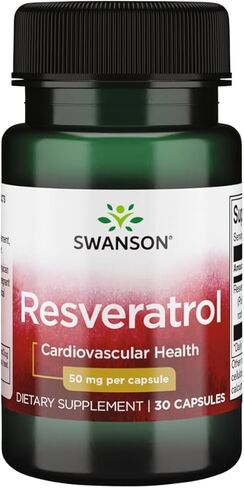 Swanson Resveratrol 50 50 Milligrams 30 Capsules in Kuwait